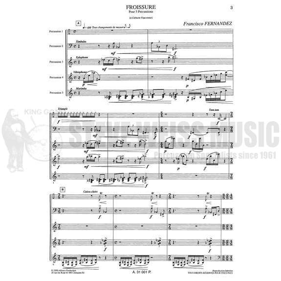 Fernandez-Froissure (SP)-B/V/X/M/4T/P