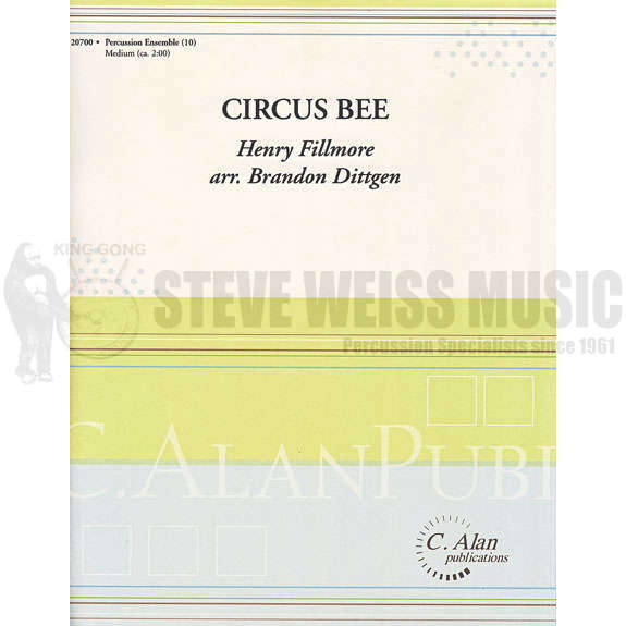 Fillmore-Circus Bee arr. Dittgen (SP)-B/V/X/4M/4T/P