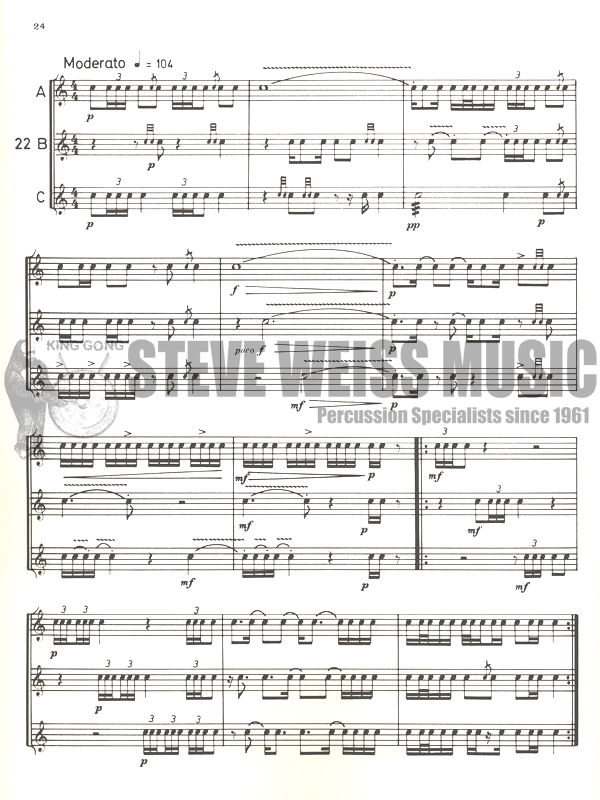 Fink-Studies for Snare Drum Vol 6 : 2-3-4 Snare Drums