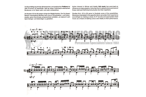 Fink-Studies for Timpani Vol 3 : Advanced