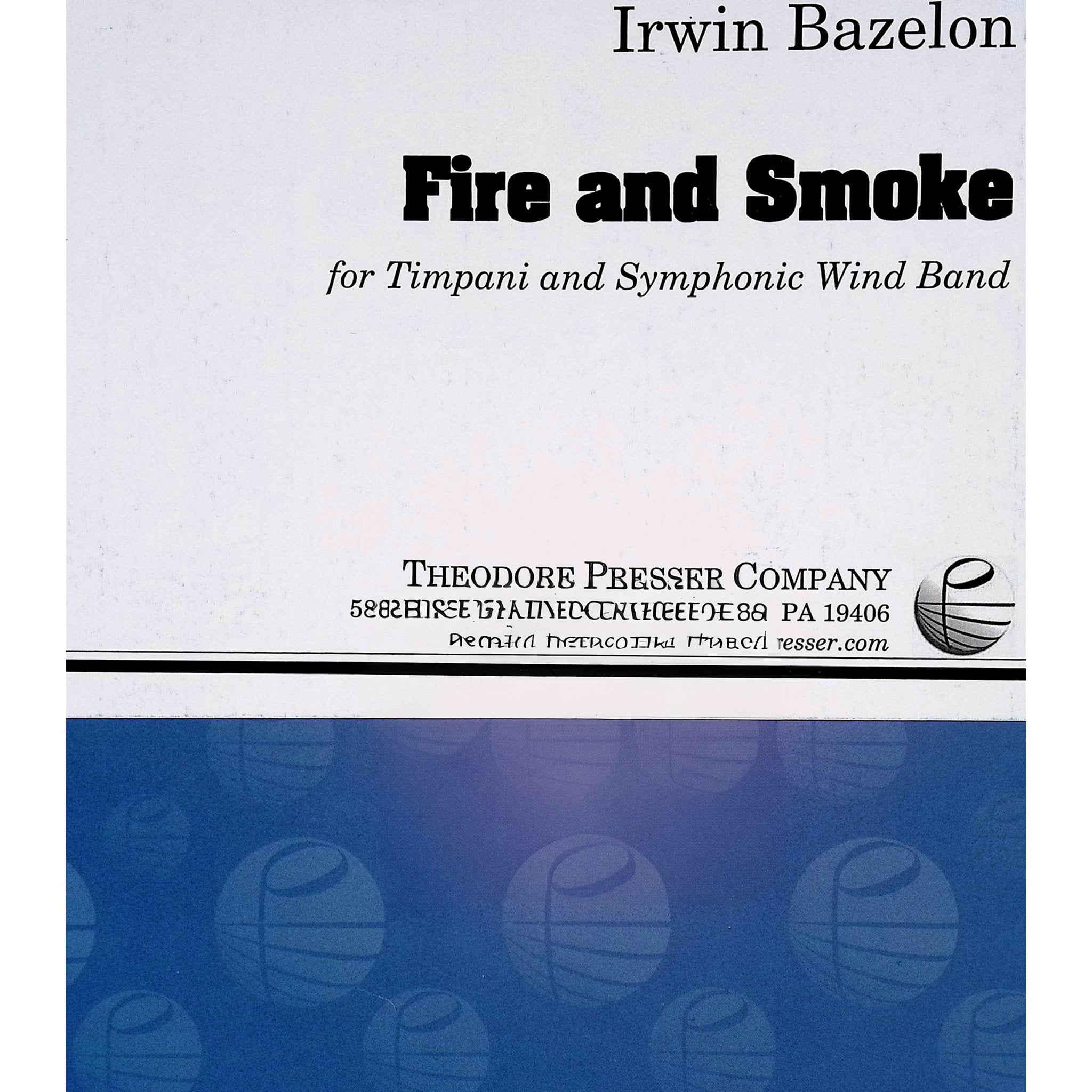fire-and-smoke-irwin-bazelon timpani and orchestra