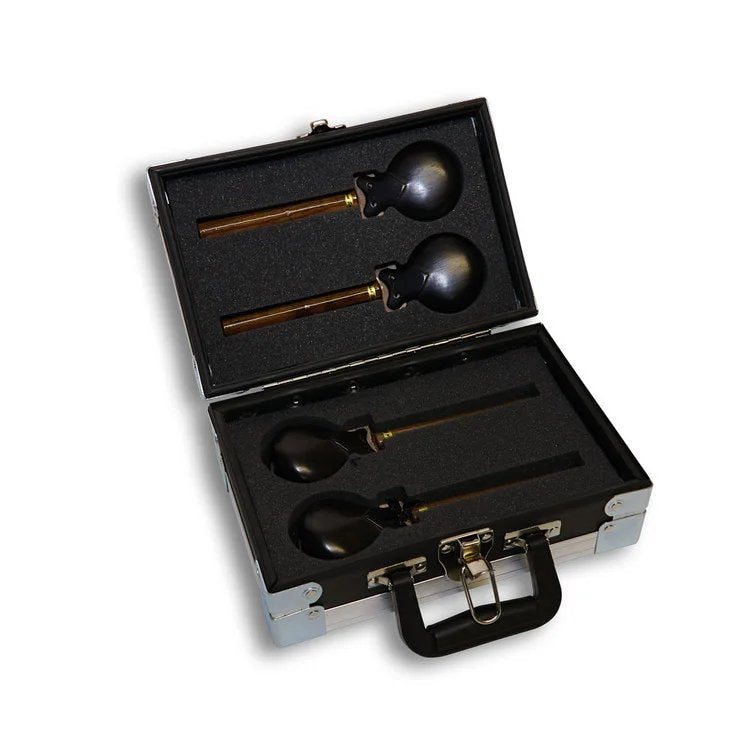 Frank Epstein Castanet Case Inside with Castanets