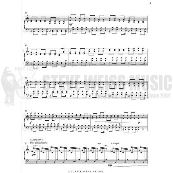 Frock-Chorale & Variations-M