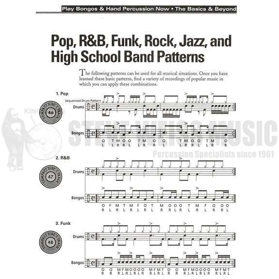 Gajate-Garcia-Play Bongos and Hand Percussion Now: Basics & Beyond (w/CD)