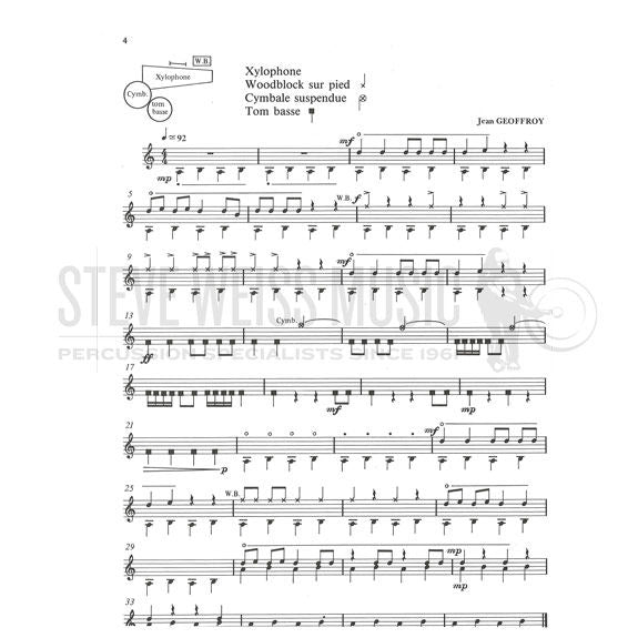 Geoffroy-Percussions Auditions Collection Vol. 1