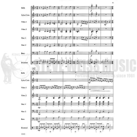 Gershwin-Fascinating Rhythm arr. Grusin/Moore (SP)- B/2V/Cro./X/2M/DS/BG