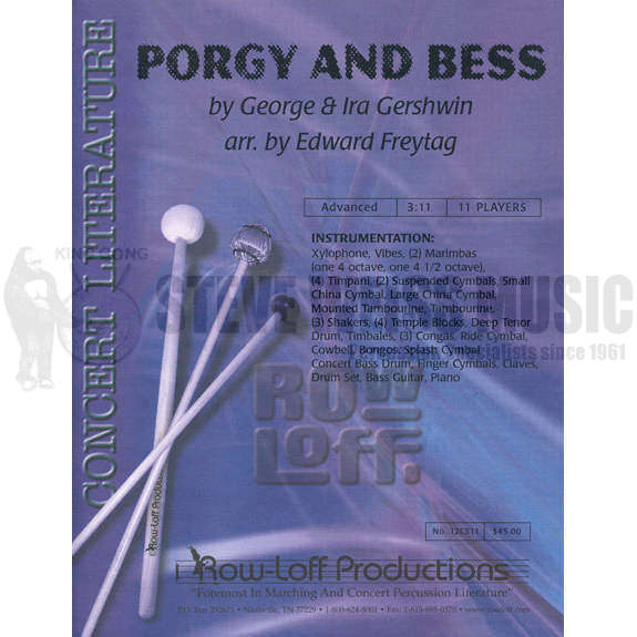Gershwin-Porgy and Bess arr. Freytag (SP)-V/X/2M/4T/DS/P/ BG/PN
