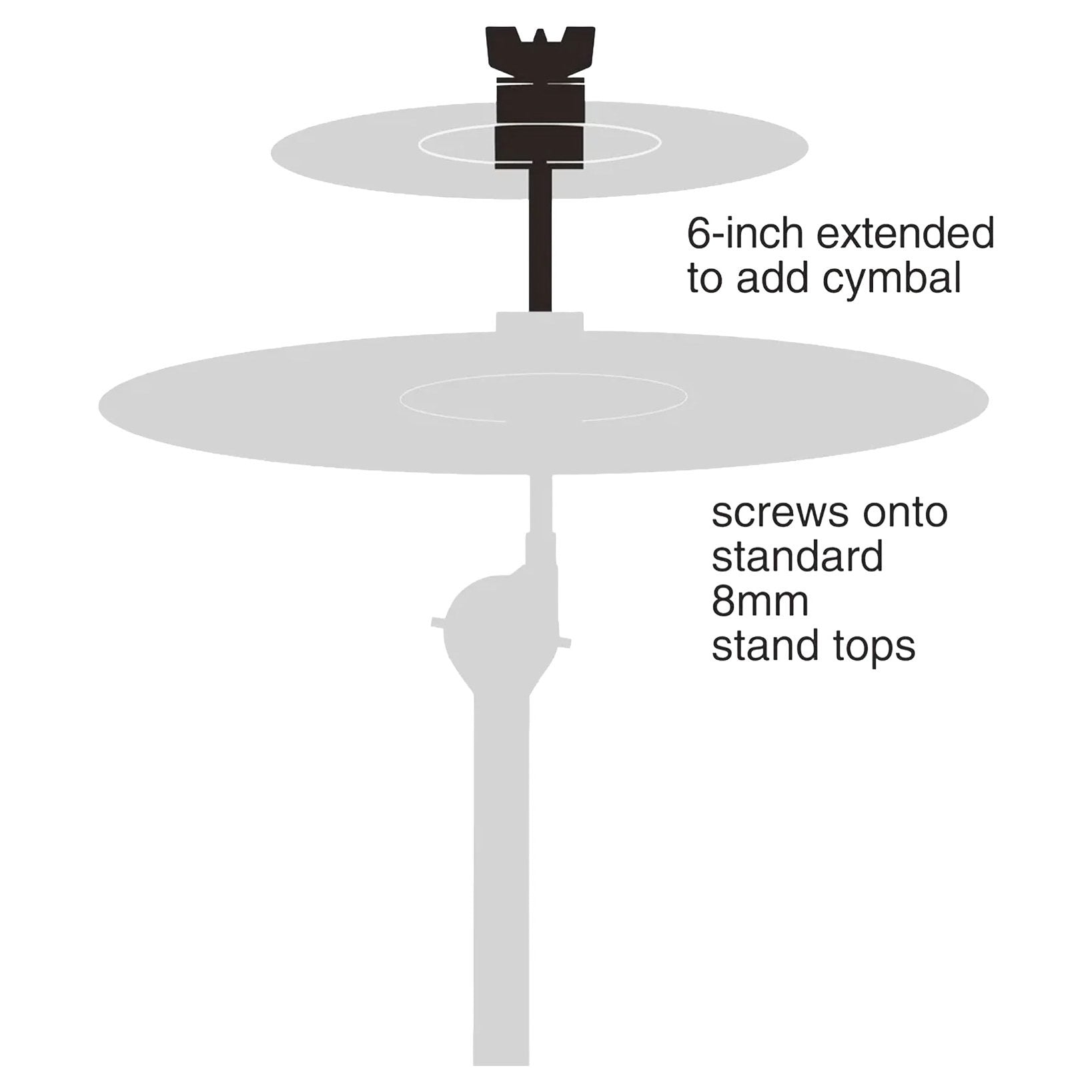 Gibraltar Mini Cymbal Stacker 6"