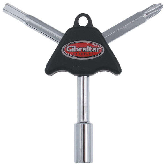 Gibraltar Tri Drum Key Tool