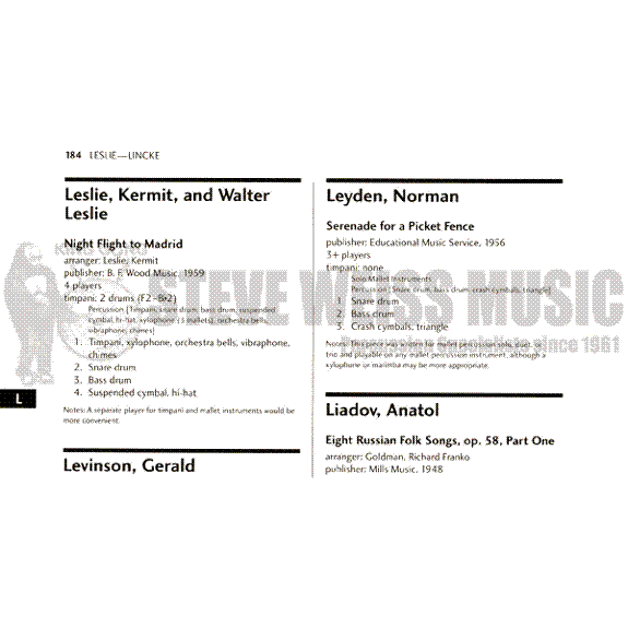 Girsberger-Percussion Assignments for Band and Wind Ens. vol. 2