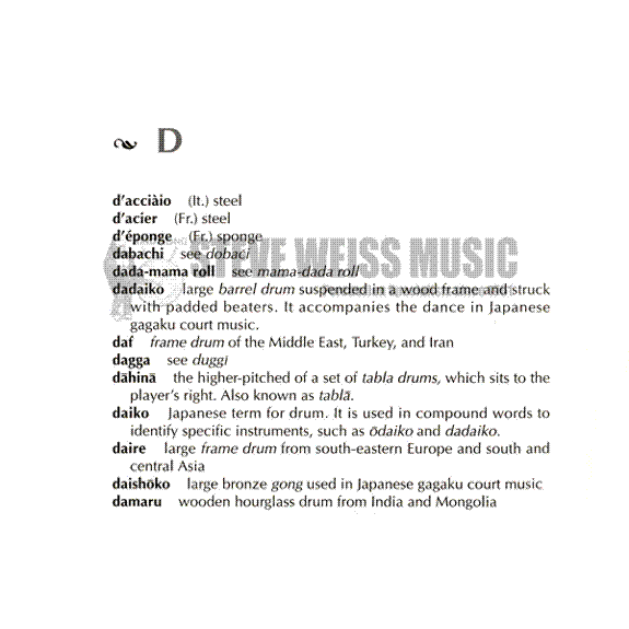 Girsberger-Practical Guide to Percussion Terminology