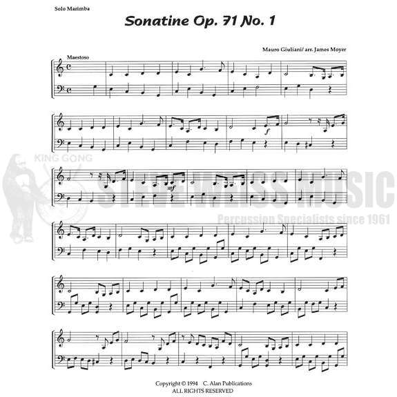Giuliani-Sonatine Op. 71 #1 arr. Moyer-M