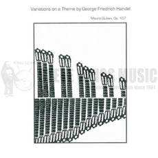 Giuliani-Variations on a Theme by George Frederic Handel trans. Elliott-M