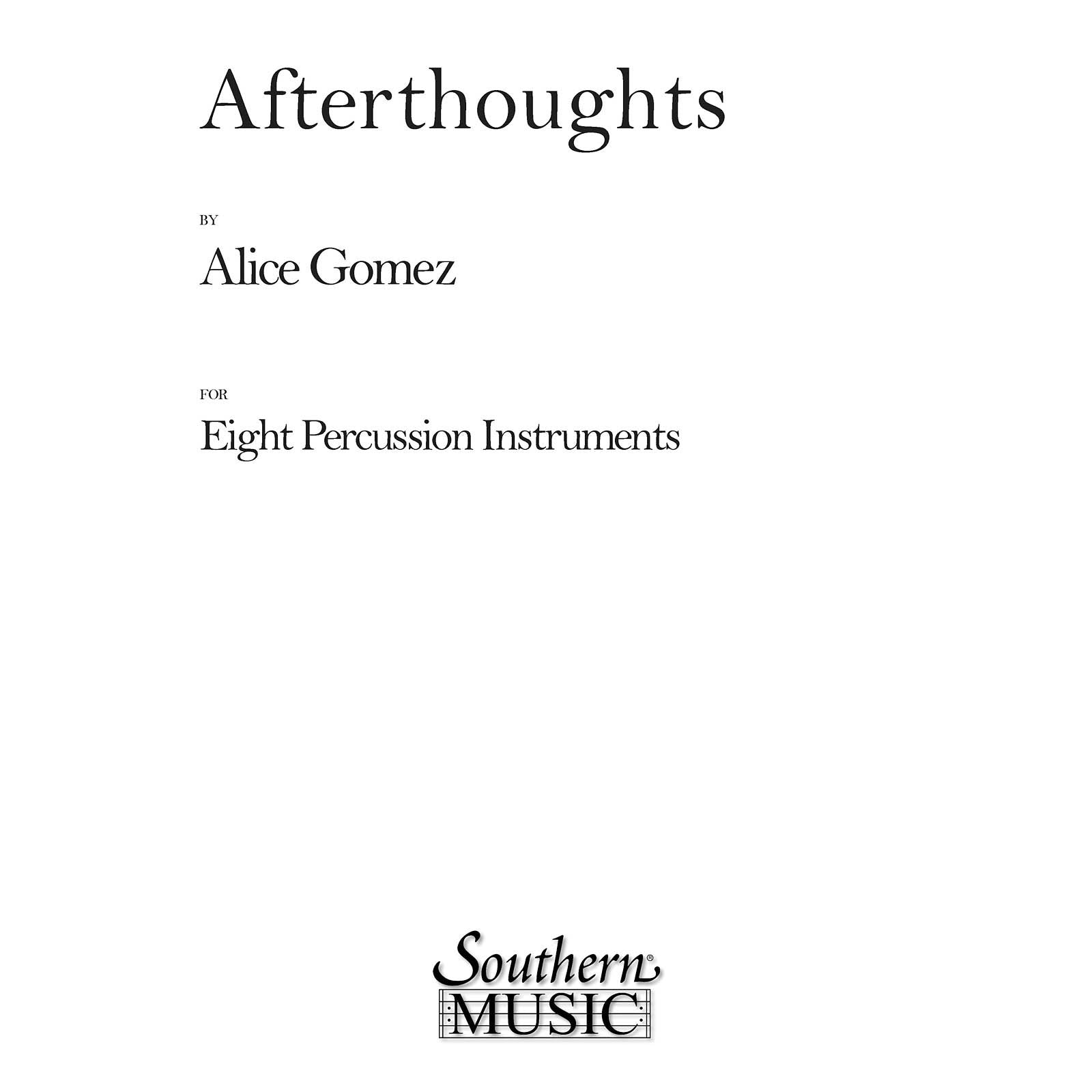 Gomez-Afterthoughts