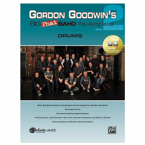 Goodwin-Big Phat Band Playalong: Drums vol. 2 (w/Online Audio/ Software)