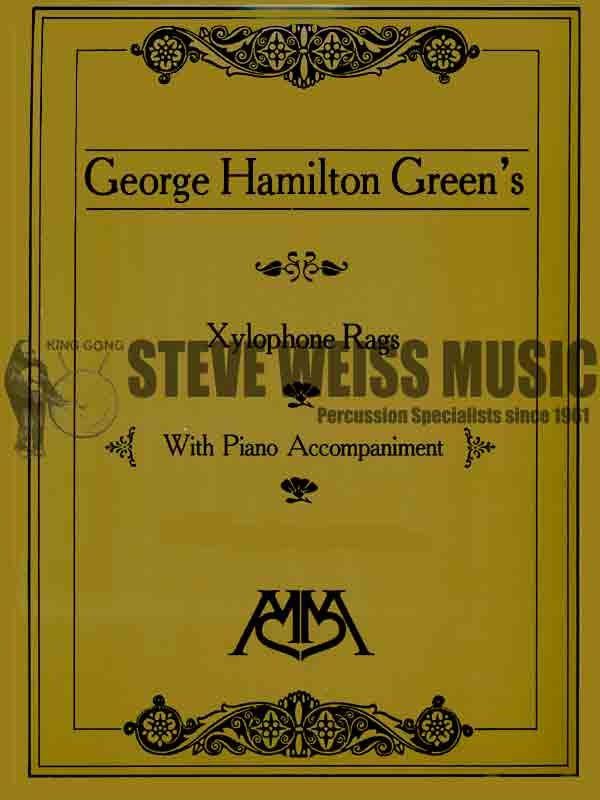 Green-Rags (CD) of George Hamilton Green (accompaniment CD)