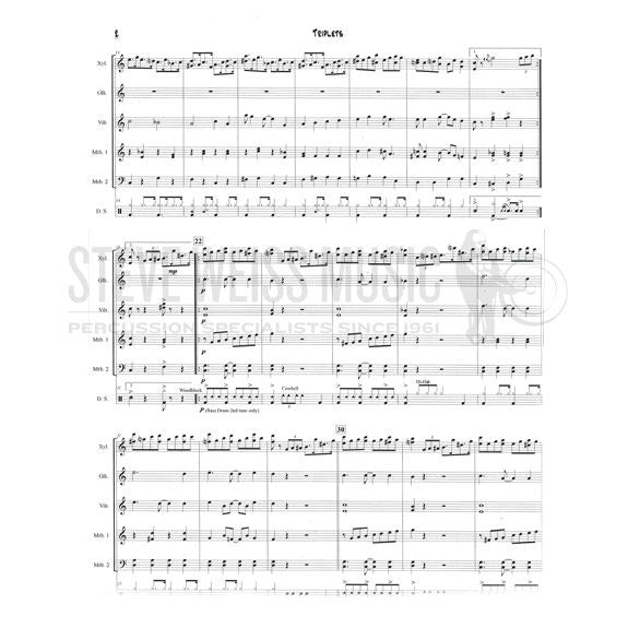 Green-Triplets arr. Baker (SP)-X/B/V/2M/DS