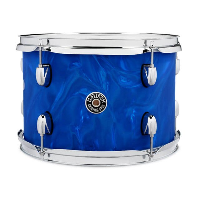 Gretsch Catalina Club CC2 4-Piece Shell Pack with 20" Bass Drum - Blue Satin Flame ct1-j404-BSF