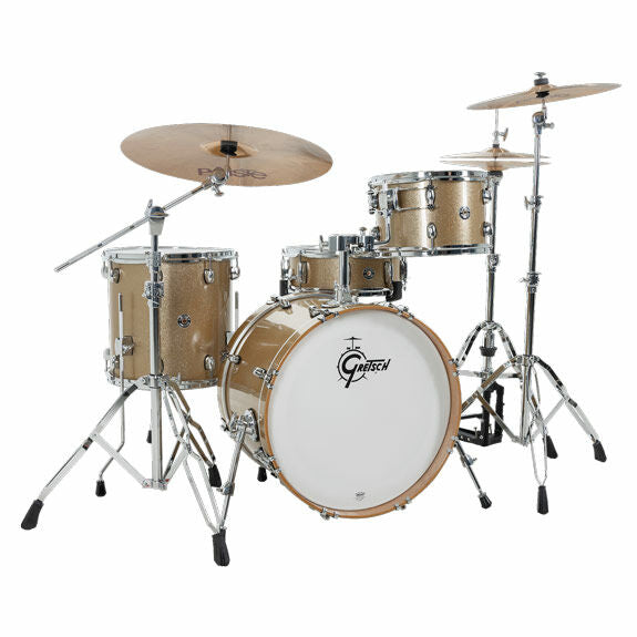 Gretsch Catalina Club Jazz 4-pc. Shell Pack  8x12,14x14,14x18, 5x14 Sahara Sparkle