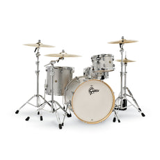 Gretsch Catalina Maple 4 Piece Rock Shell Pack - Silver Sparkle cm1-e824s-ss