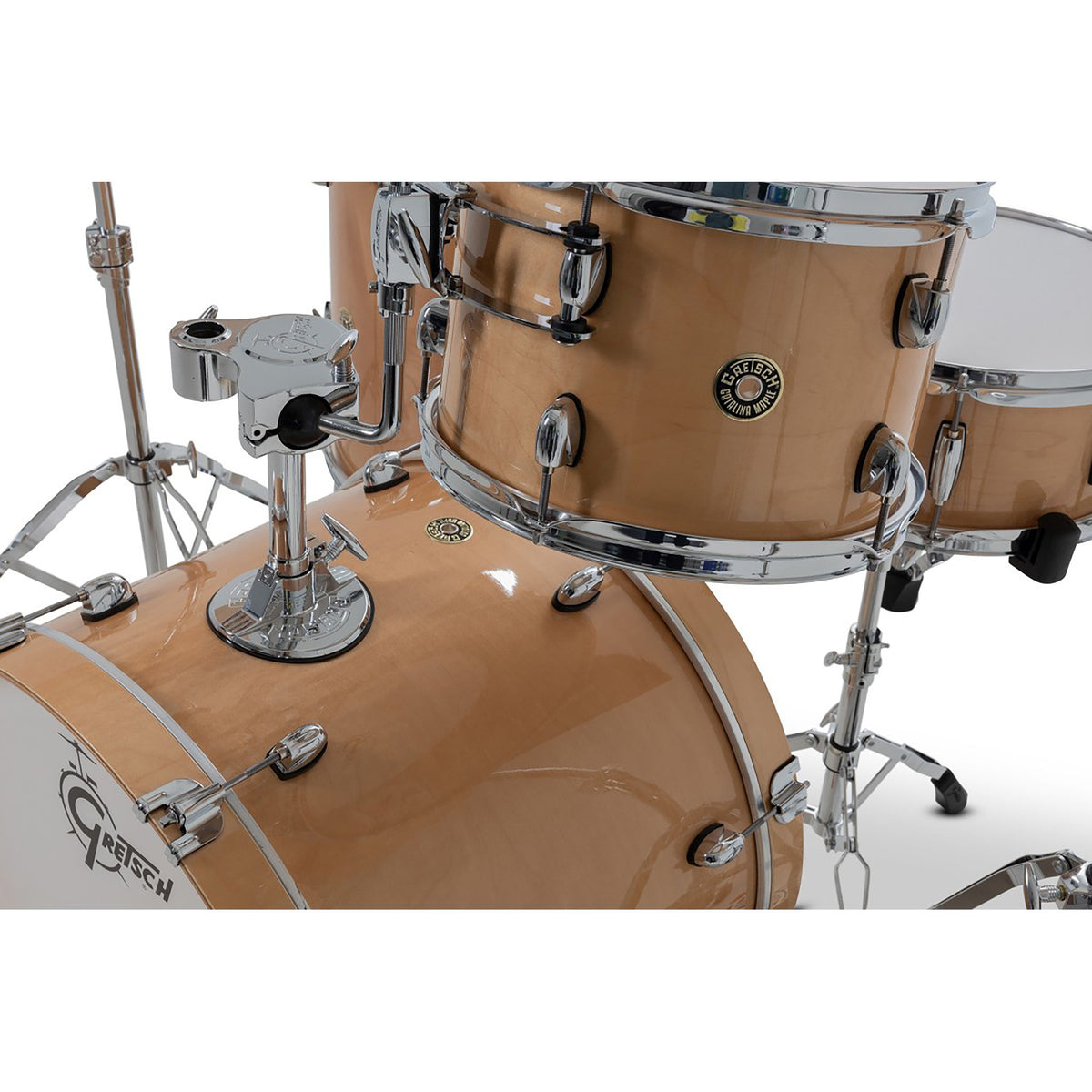 Gretsch Catalina Maple Drum Set Shell Pack Antique Sparkle cm2-e624s-am snare tom 1