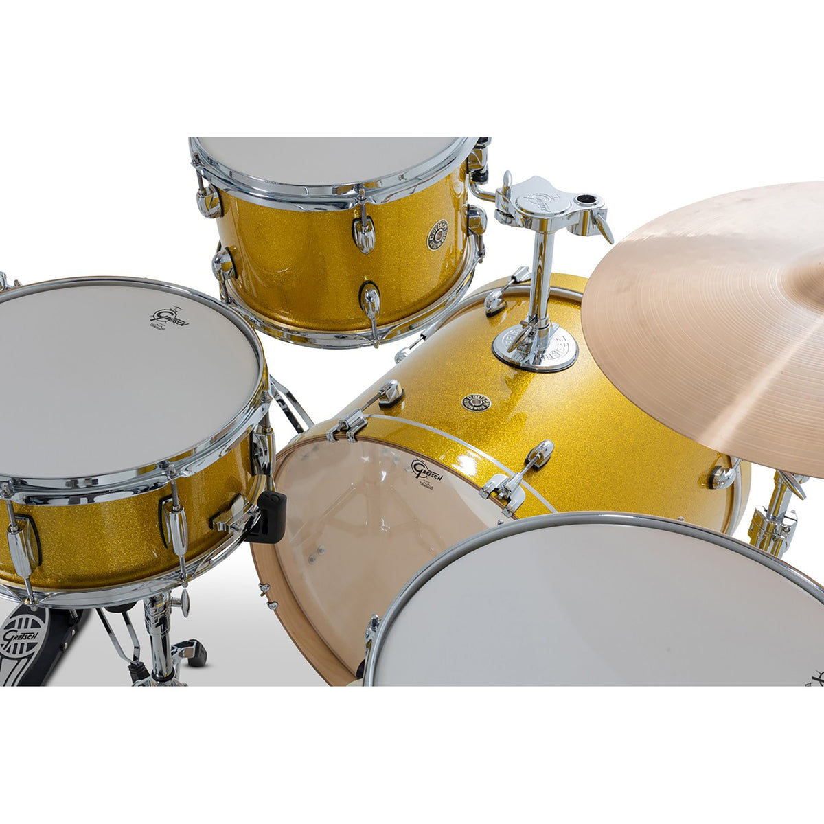 Gretsch Catalina Maple Drum Set Shell Pack Lemon Sparkle cm2-e624s-ls player
