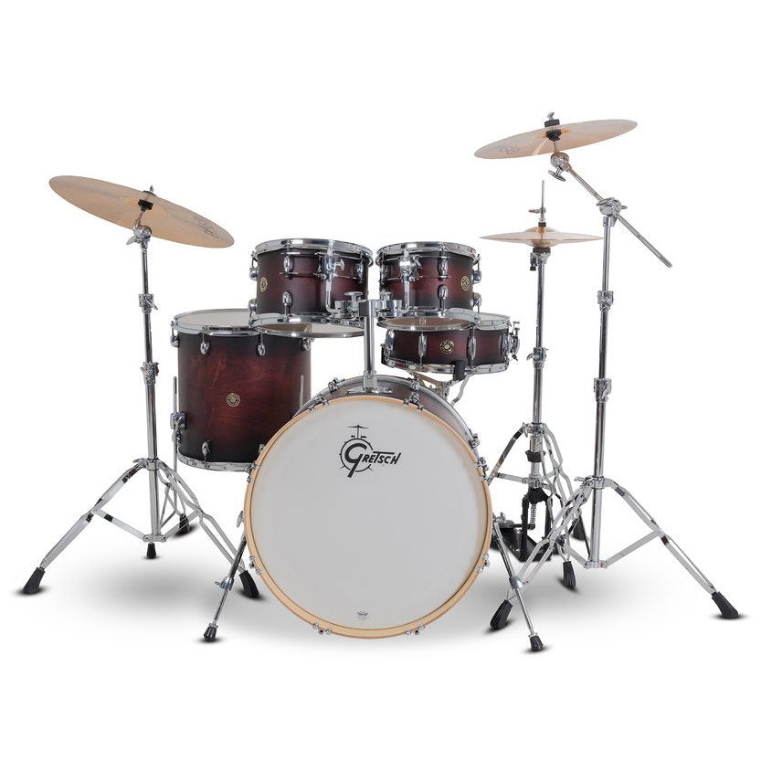 Gretsch Catalina Maple 5pc Shell Pack, Satin Deep Cherry Burst