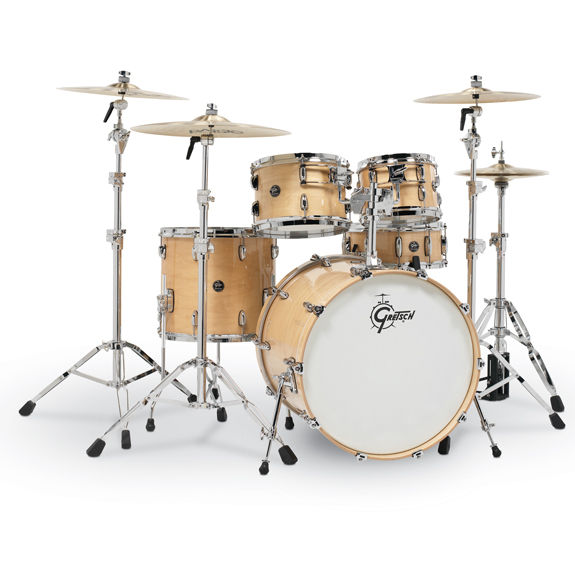Gretsch Renown Maple 4pc - Satin Antique Blue Burst 22/10/12/16