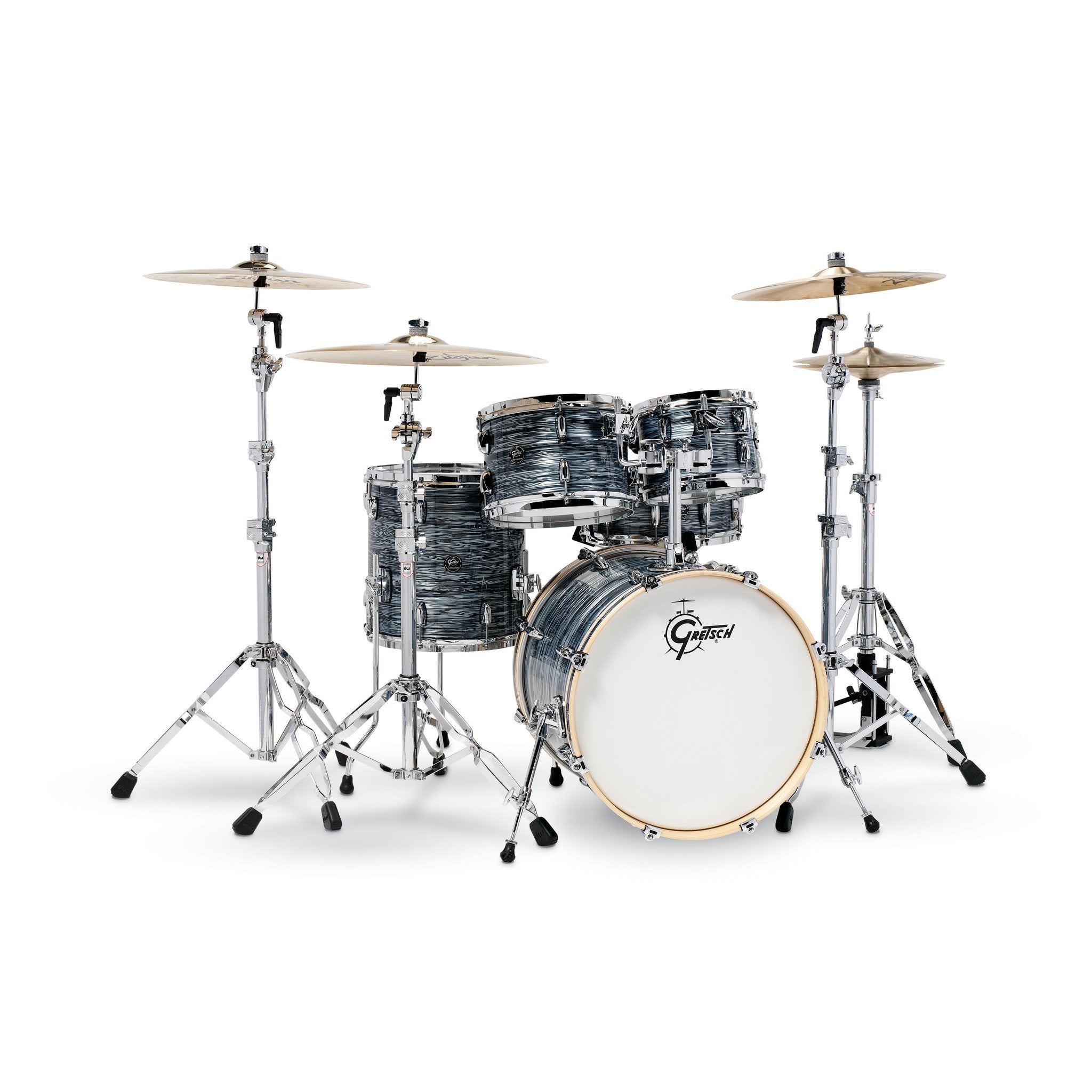 Gretsch Renown 5 piece Kit, Silver Oyster Pearl - SOP 7x10, 8x12, 14x14, 16x20, 5.5x14 rn2-e605-sop