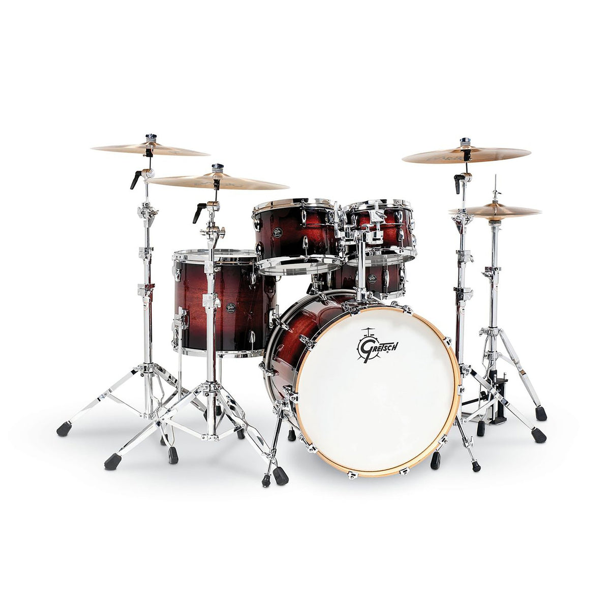 Gretsch Renown Drum Set Shell Pack Cherry Burst rn2-e825-cb