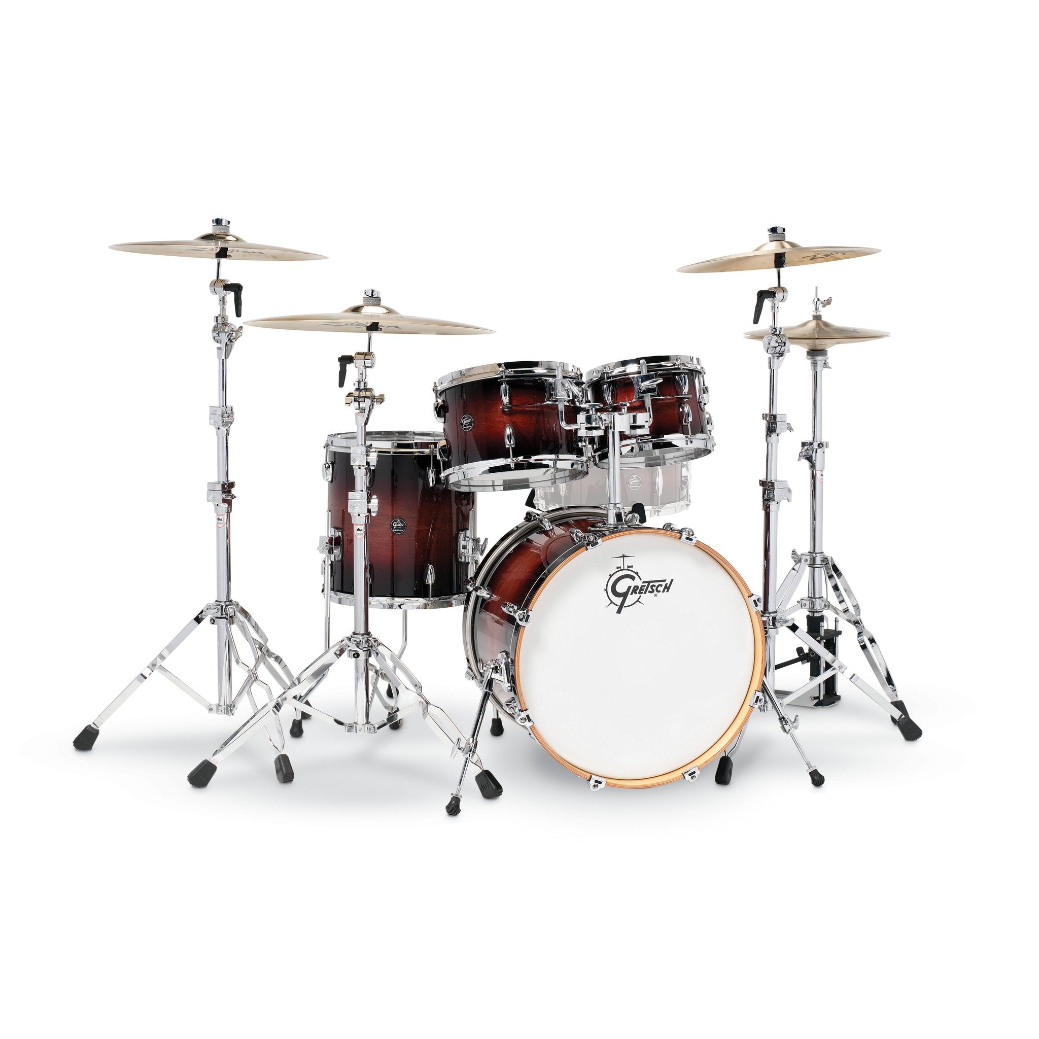Gretsch Renown Maple 4pc - Cherry Burst 20/10/12/14 rn2-e604-cb