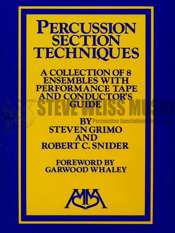 Grimo-Percussion Section Techniques (8 ens. w/tape)