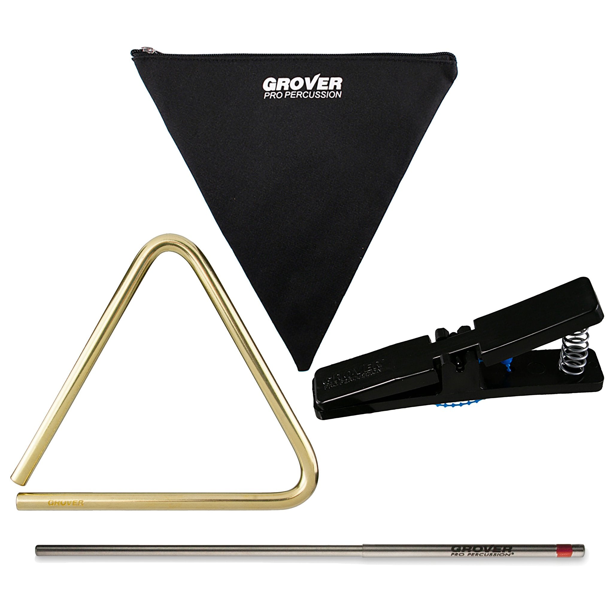 Grover Bronze Concert Triangle Pack