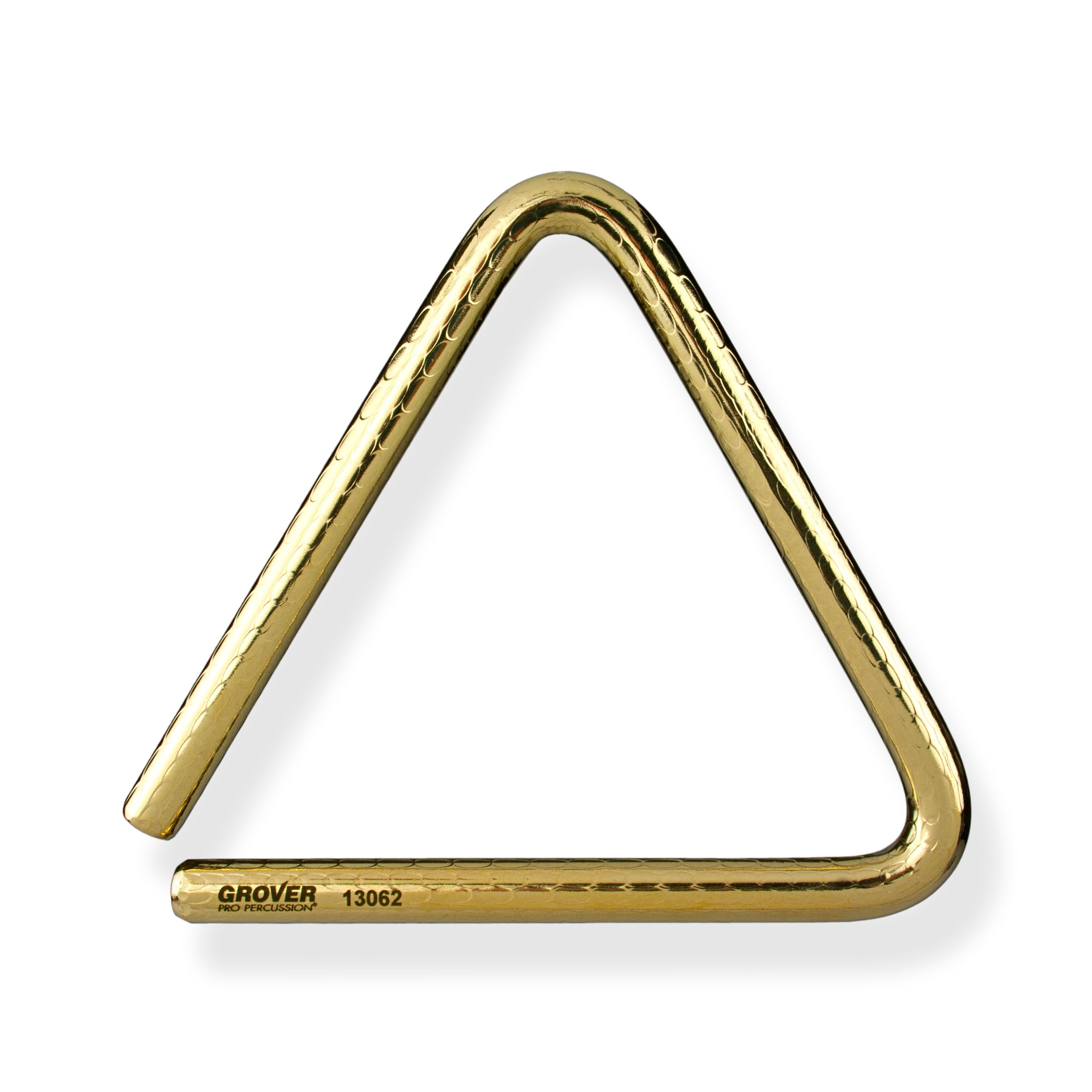 Grover Bronze Pro Hammered Triangle - 6"