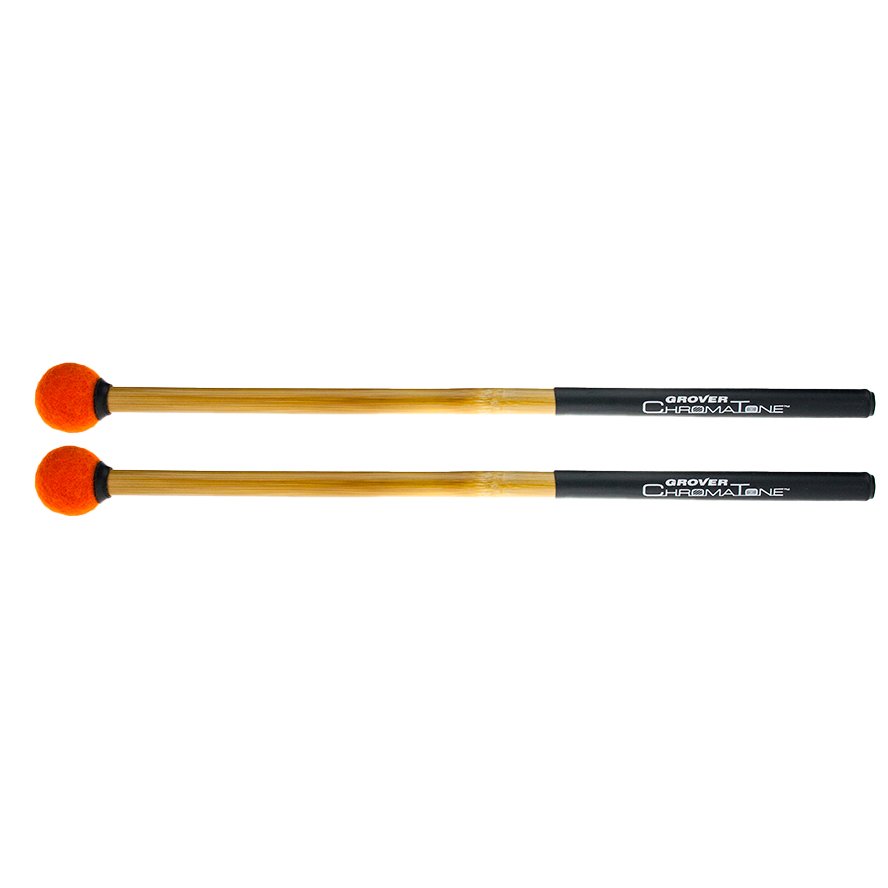 Grover ChromaTone II TMB-C10 Staccato Timpani Mallets Topaz Orange