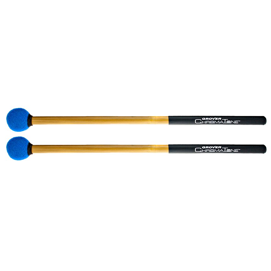 Grover ChromaTone II TMB-C12 Legato Timpani Mallets Sapphire  Blue