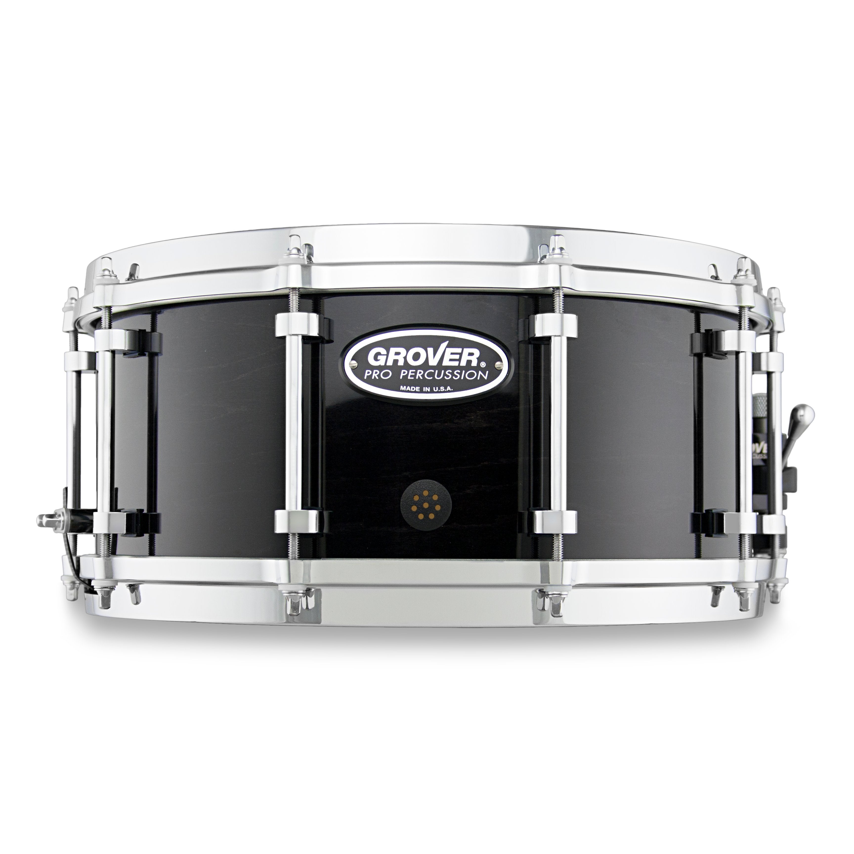 Grover G1 Concert Snare Drum - 14" x 6.5" - Ebony
