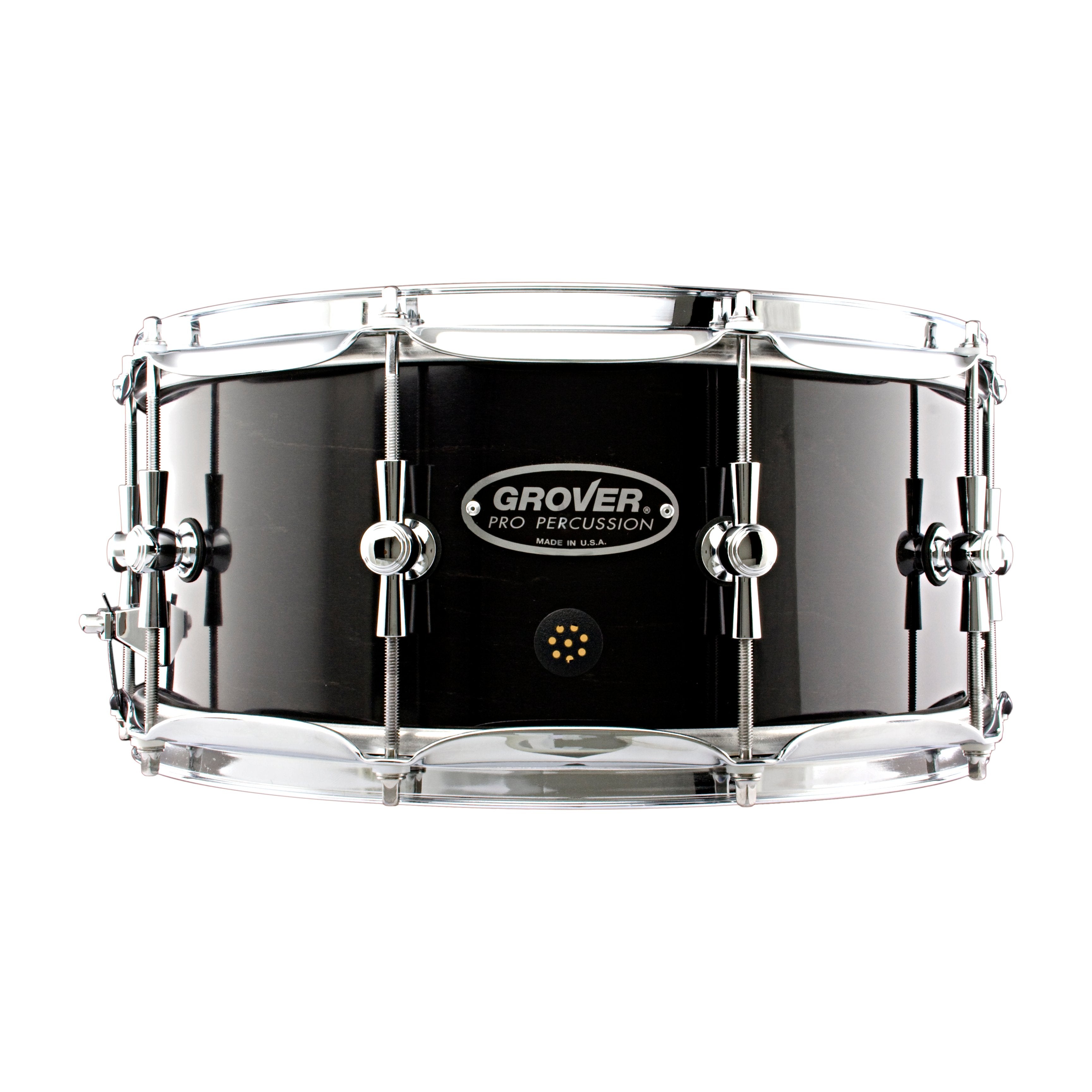 Grover GCX Symphonic Snare Drum with Case - 14" x 6.5" - Ebony