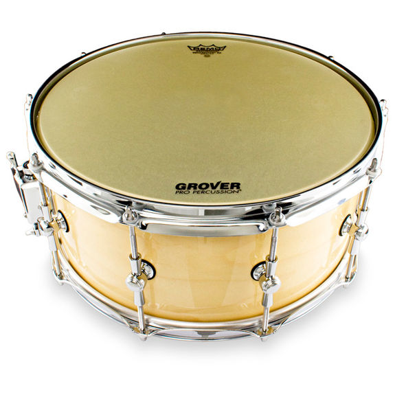 Grover 14x5 GSX Concert Snare Drum - Natural Finish