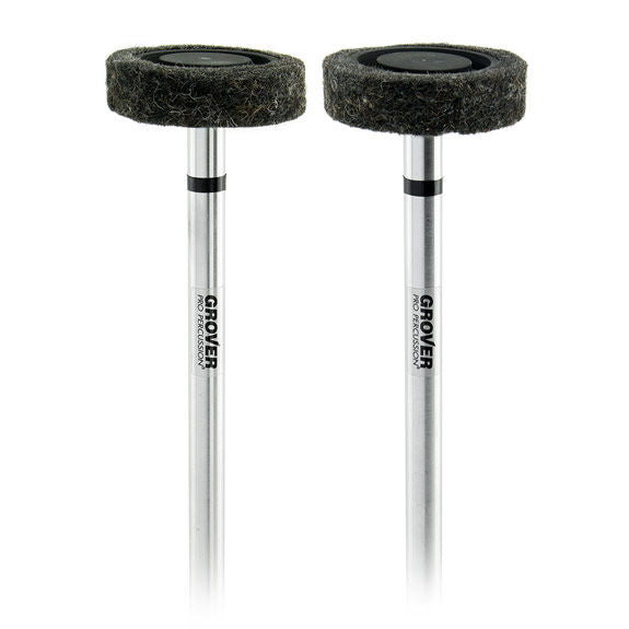 Grover Medium Soft Gong Rollers - Aluminum Handles
