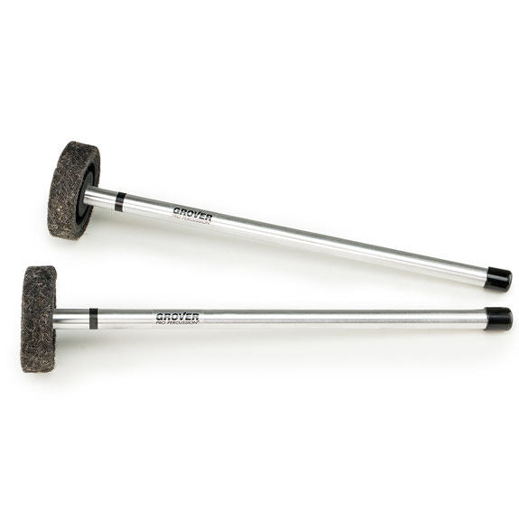 Grover Medium Soft Gong Rollers - Aluminum Handles