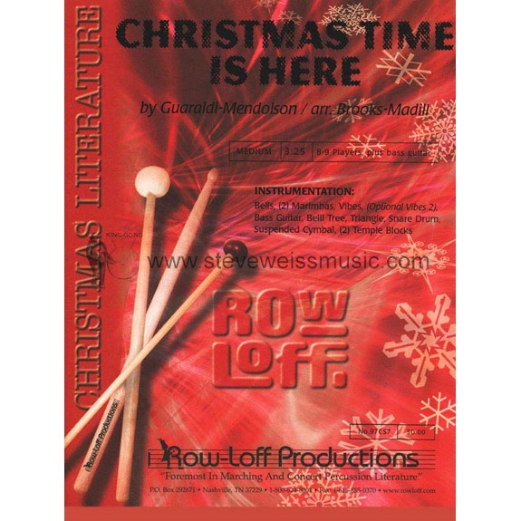 Guaraldi/Mendelson-Christmas Time is Here (SP)-B/V/2M/P/CB