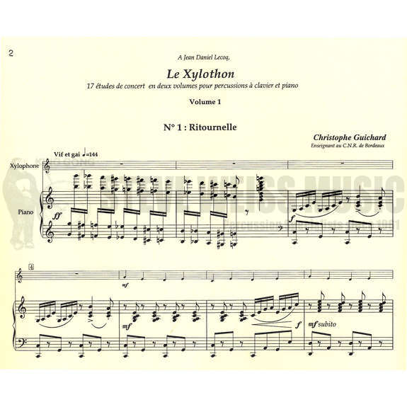 Guichard-Xylothon, Le vol. 1 (CD)