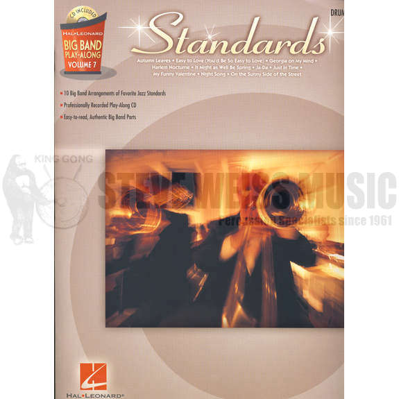 Hal Leonard-Big Band Playlong vol 7: Standards (CD)