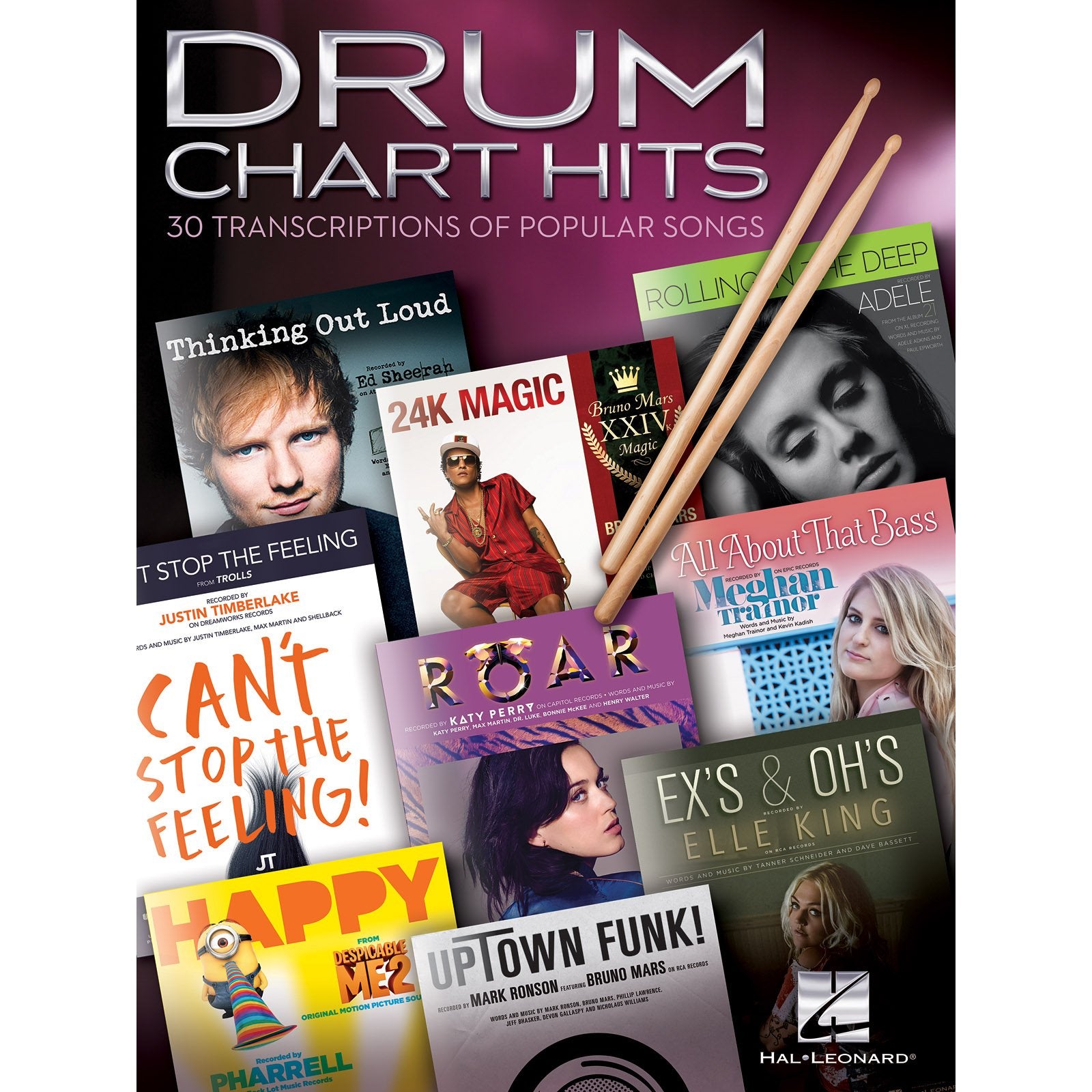 Hal Leonard-Drum Chart Hits