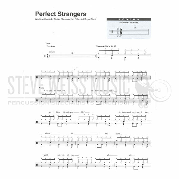 Hal Leonard Drum Play-Along-Deep Purple vol. 51 (Audio Access Included)