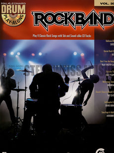 Hal Leonard Drum Play-Along-Rockband vol. 20 (bk/cd)