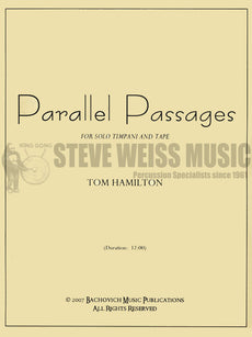 Hamilton-Parallel Passages-4T/Pre-Recorded Backing Audio OS