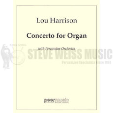 Harrison-Concerto for Organ with Perc. Orch. (S)-B/V/C/ Cel./P/PN/OR