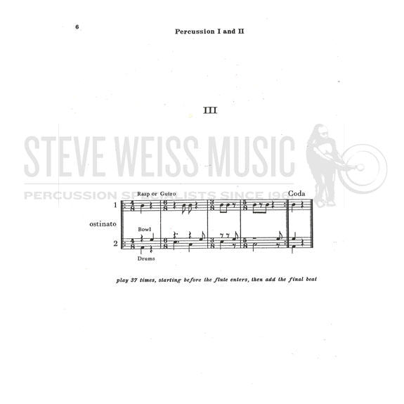 Harrison-First Concerto for Flute and Percussion(P)-P/FL